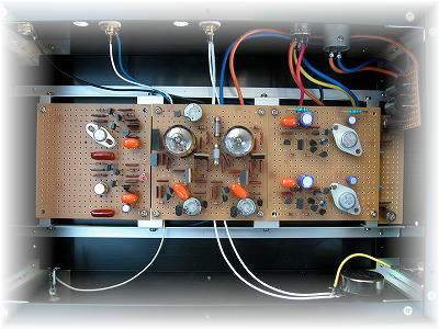 金田アンプ 217 オール反転増幅シングルアンプ構成、ダイオード整流電源採用 真空管電流伝送プリアンプ